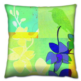 Aberto Design Cojín Multicolor 43 x 43 cm